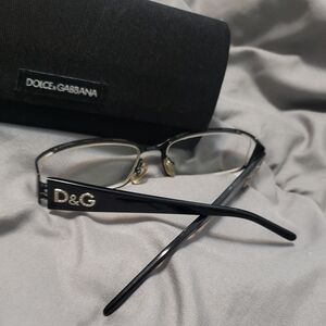 Dolce & Gabbana Glass Frames and Case